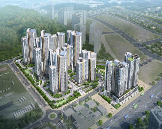 DMC SK VIEW 조감도. <SK건설 제공>